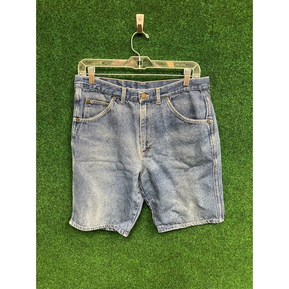 Vintage 90s Ocean Drive Grunge style Blue Denim Jeans Sz 34 100% cotton